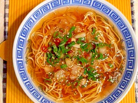 らっきょうラーメン♪